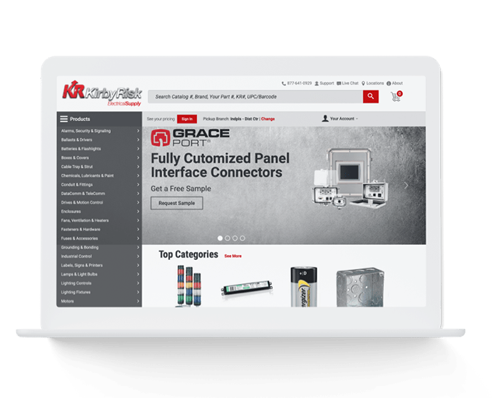 Case Studies | ROC Commerce Kirby Risk Electrical Supply
